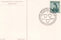 Landesausstellung Wiener Neustadt / NÖ. 1956 Sonderstempel